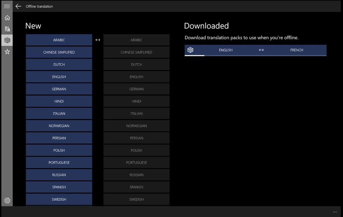 Microsoft Translator 10 Beta