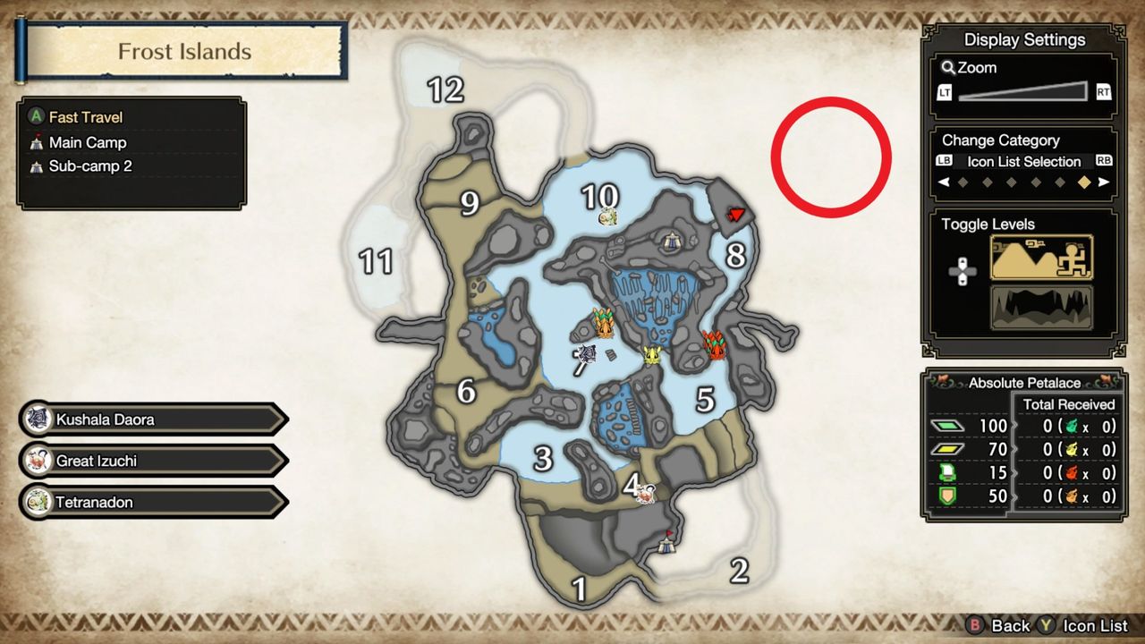 Monster Hunter Rise: Sunbreak Monksnail location