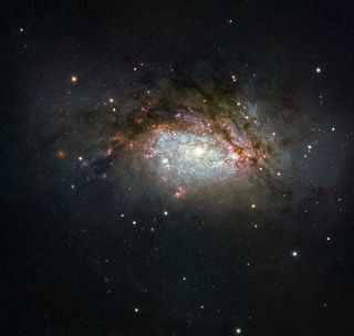 Merging Galaxy NGC 3597