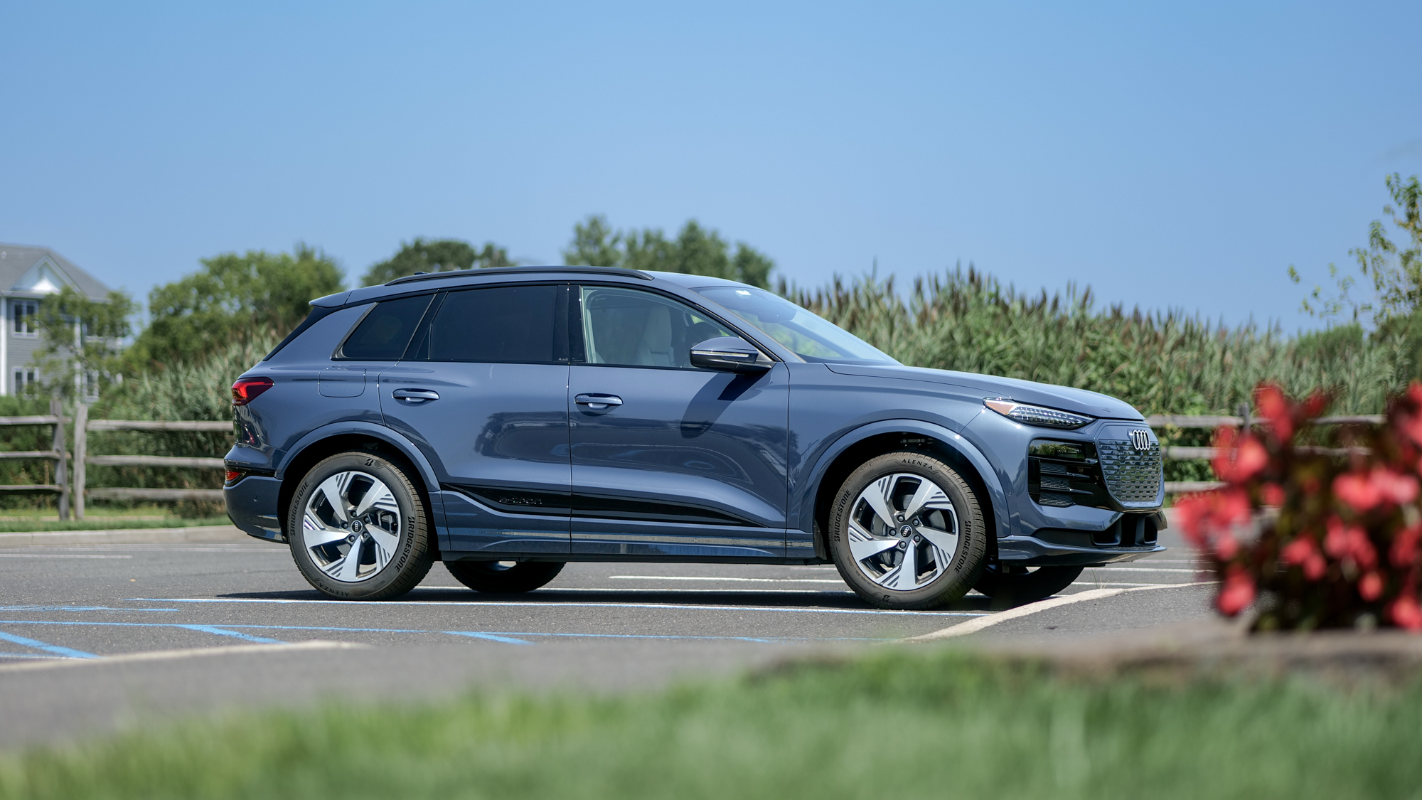 2025 Audi Q6 e-tron test drive.