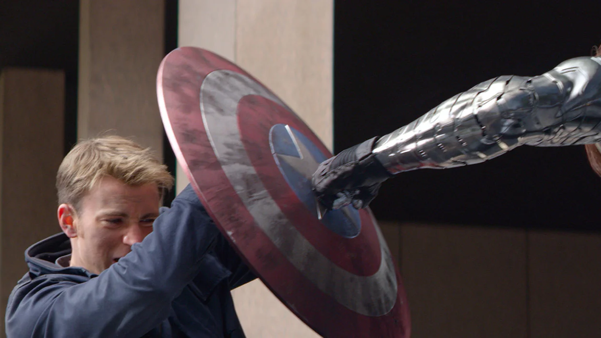 Chris Evan in Captain America: The Winter Soldier