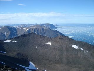 Baffin Island is home to 4.5-million-year-old planetary material.