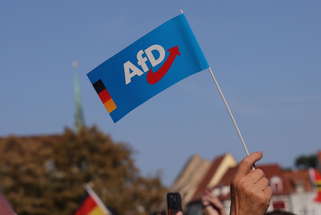 Alternative for Germany (AfD) Campaigns In Erfurt Day Before State Elections