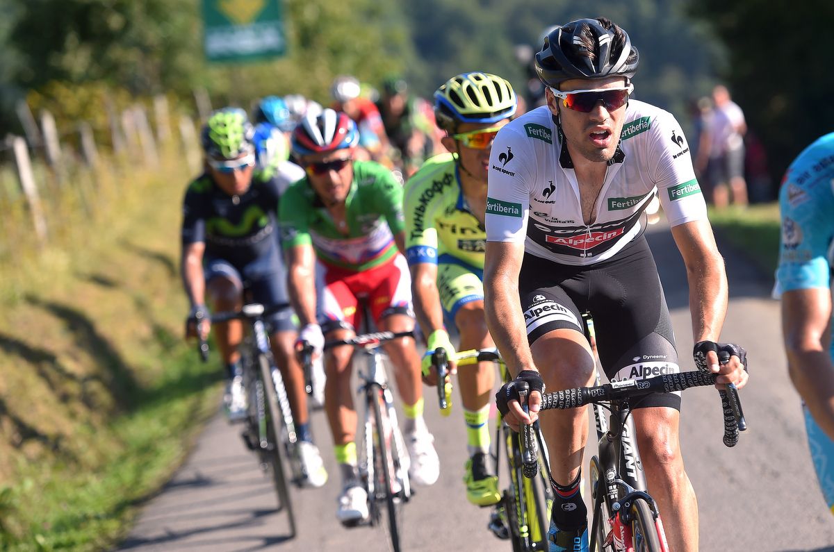 Tom Dumoulin leads the GC group