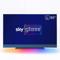 Sky Glass 65-inch 4K UHD TV + Sky TV, Netflix