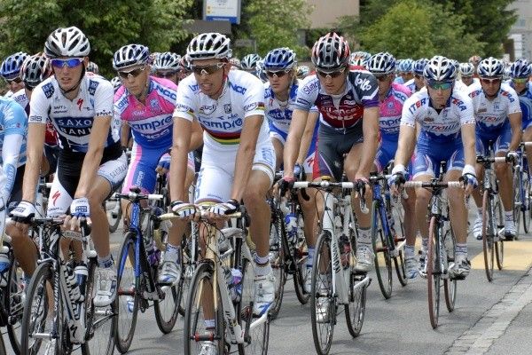Alessandro Ballan (Lampre-NGC) back after a three-month break.