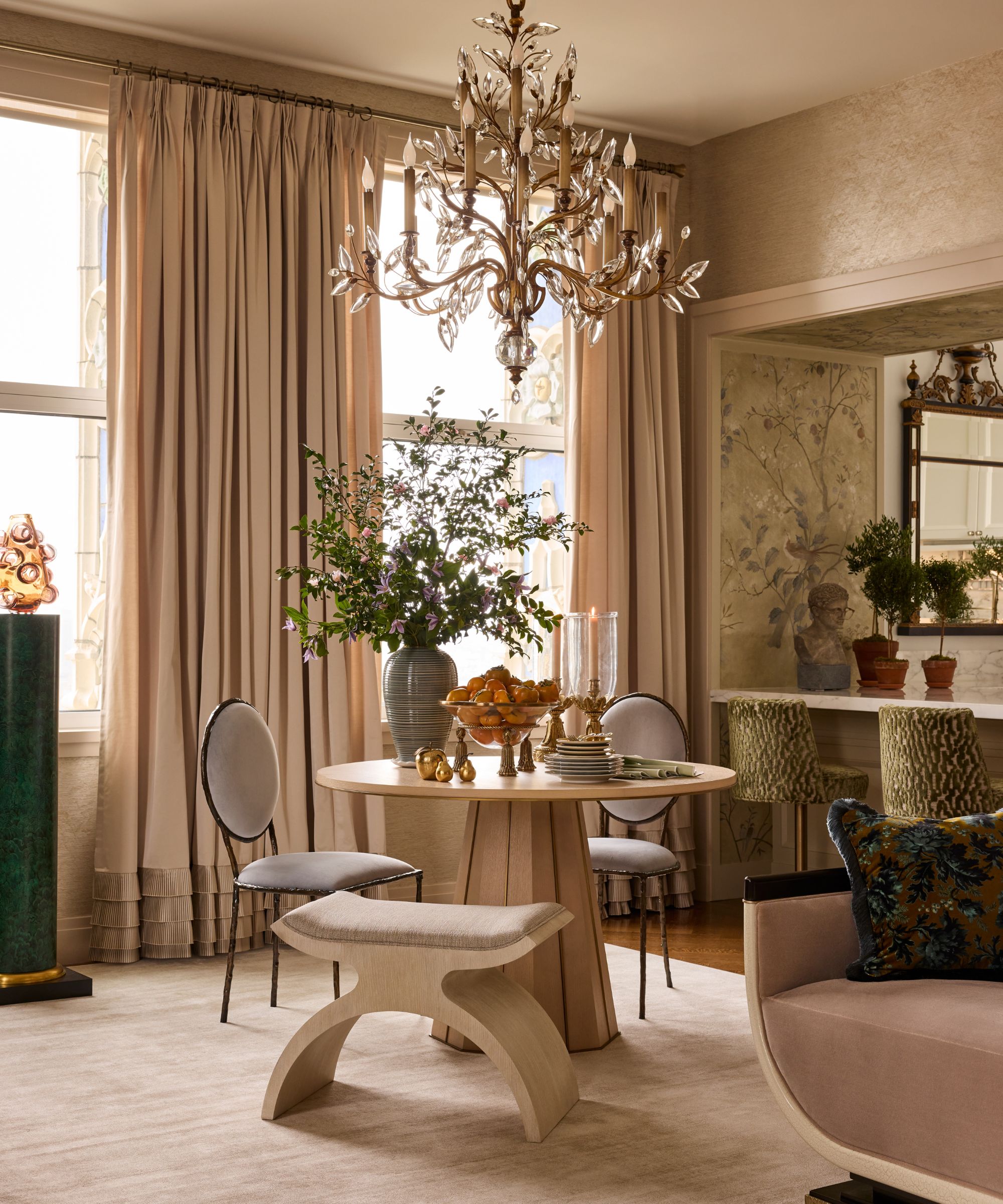 Neutral luxe living room