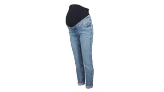 Best Maternity Jeans on a Budget - New Look Waist Enhance Tori Mom Jeans 