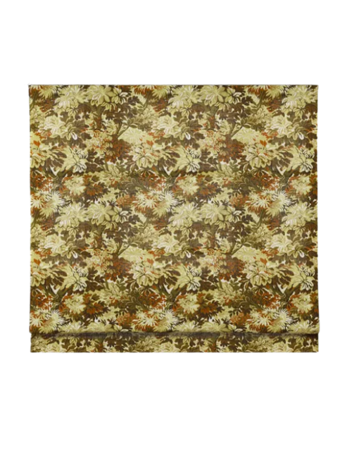 Britt Bengoechea Floral Print Linen Cotton Roman Shad