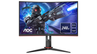 AOC 32" Curved Frameless Gaming Monitor | £329 £279 at Amazon
Save £50 - this 32 inch, 1920x1080p screen supports high refresh rates and feature a narrow bezel to avoid distractions. Panel size: 32-inch; Resolution: Full HD; Refresh rate: 240Hz.