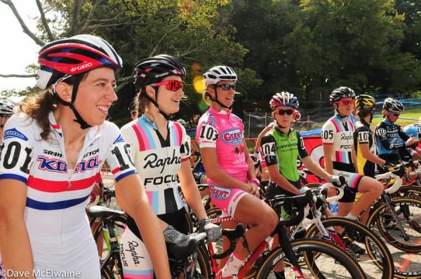 Elite Women's front row