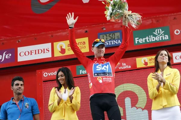 Bradley Wiggins (Sky) receives the plaudits.