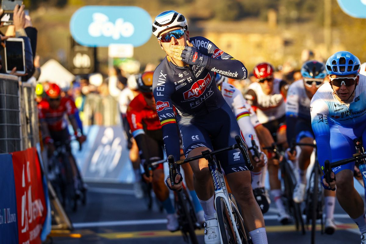 Tirreno Adriatico 2022 - 57th Edition - 2nd stage Camaiore - Sovicille 219 km - 08/03/2022 - Tim Merlier (BEL - Alpecin - Fenix) - photo Luca Bettini/SprintCyclingAgency&Acirc;&copy;2022