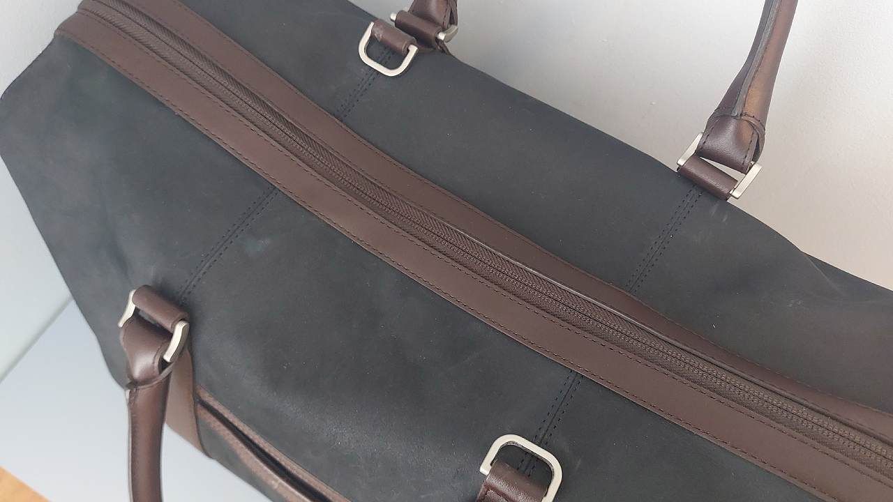 Carl Friedrik x Hackett London Compact Weekender