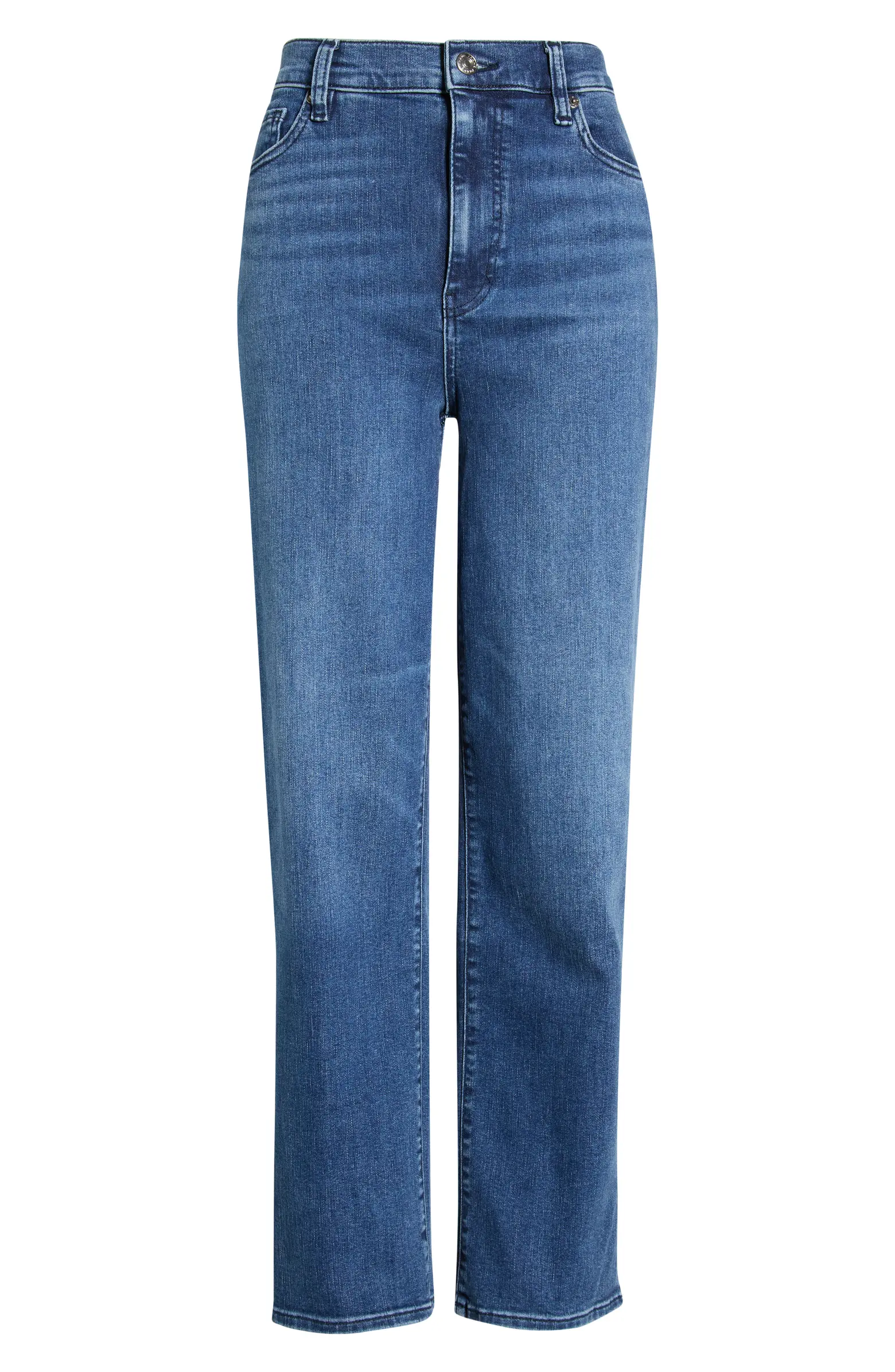 FRAME, Le Sleek High Waist Ankle Straight Leg Jeans