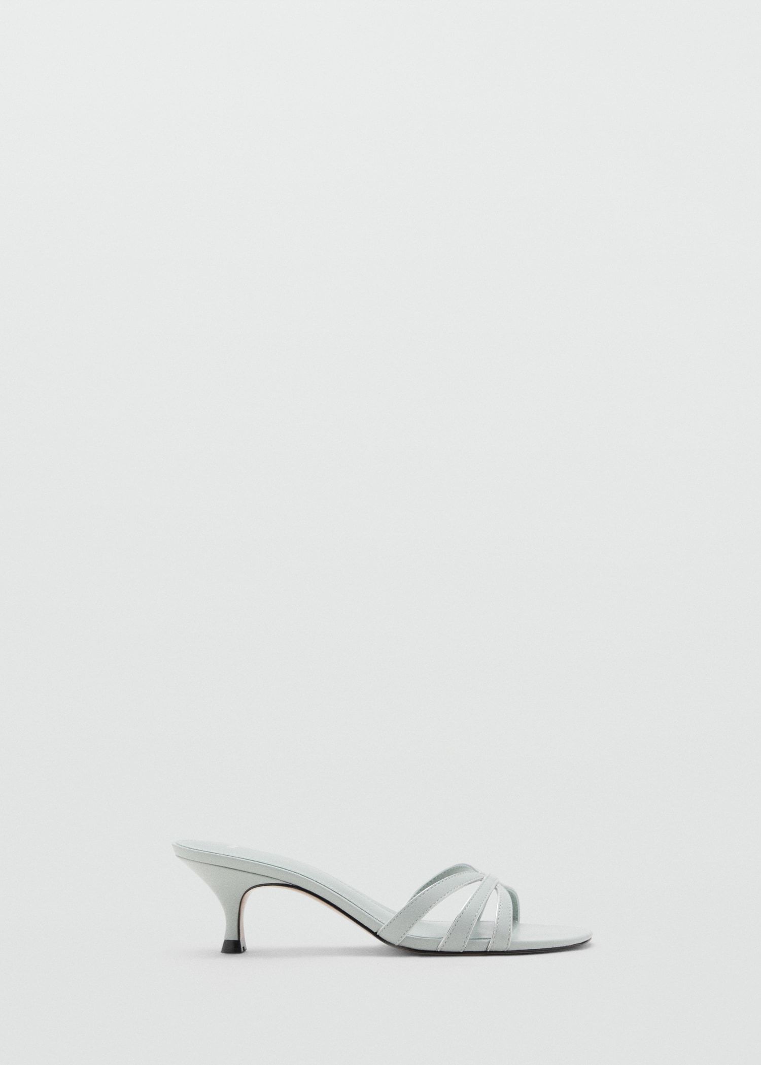 Kitten Heel Sandals With Straps - Women | Mango United Kingdom