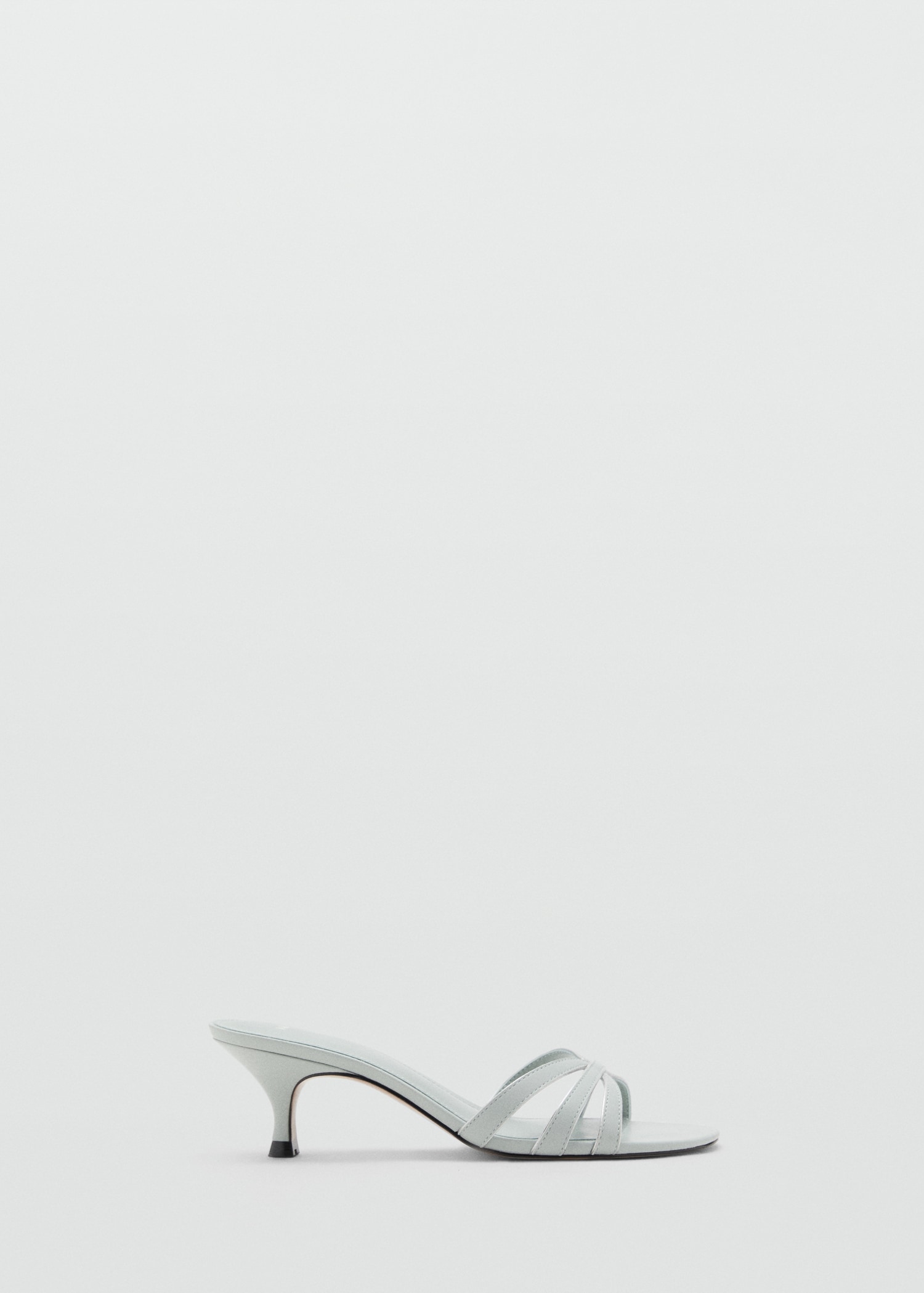 Kitten Heel Sandals With Straps - Women | Mango United Kingdom