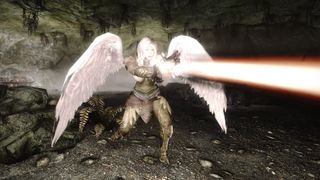 Divine conjuration: Skyrim mod turns players into angels | PC Gamer