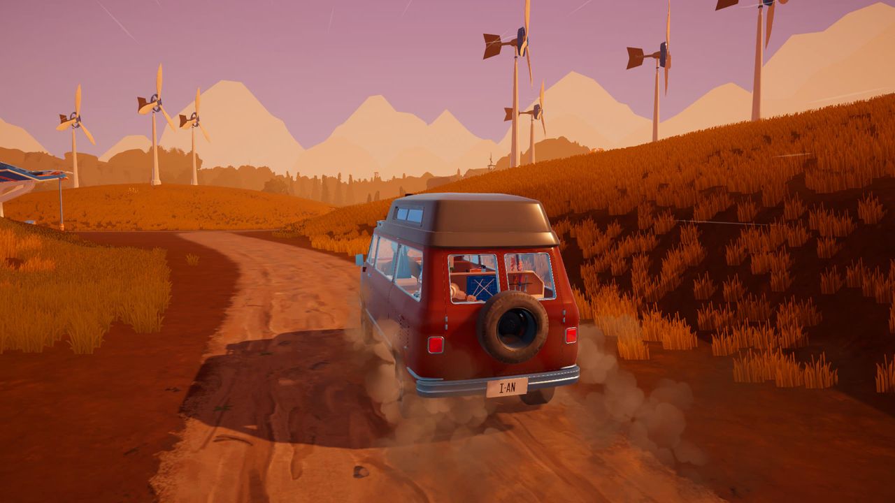 Screens of a camper exploration game in Unity