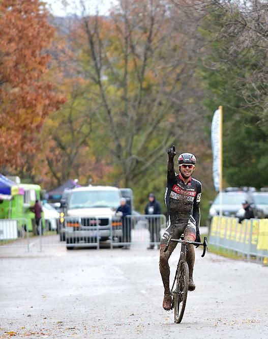Danny Summerhill (K-Edge Felt) was able to begin his celebration 100 yards from the finish line