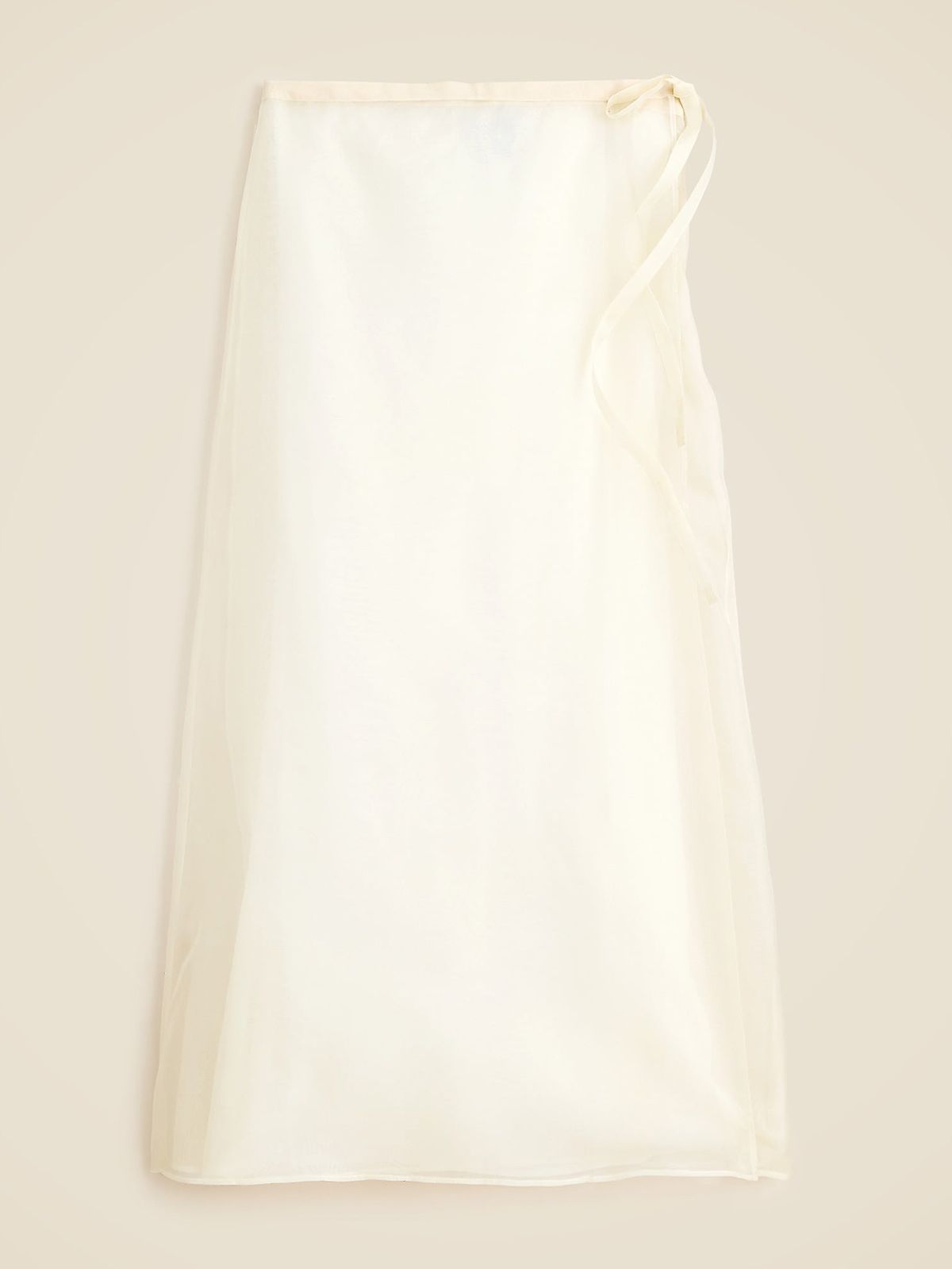 Collection Wrap Skirt in Silk Organza