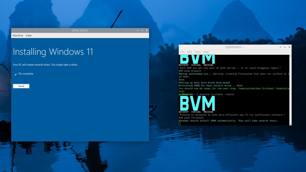 Run Windows 11 on Raspberry Pi 5 with Botspot Virtual Machine | Tom's ...