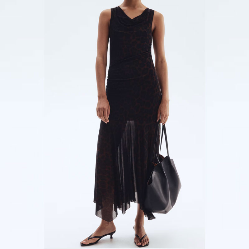 H&amp;amp;M draped dress