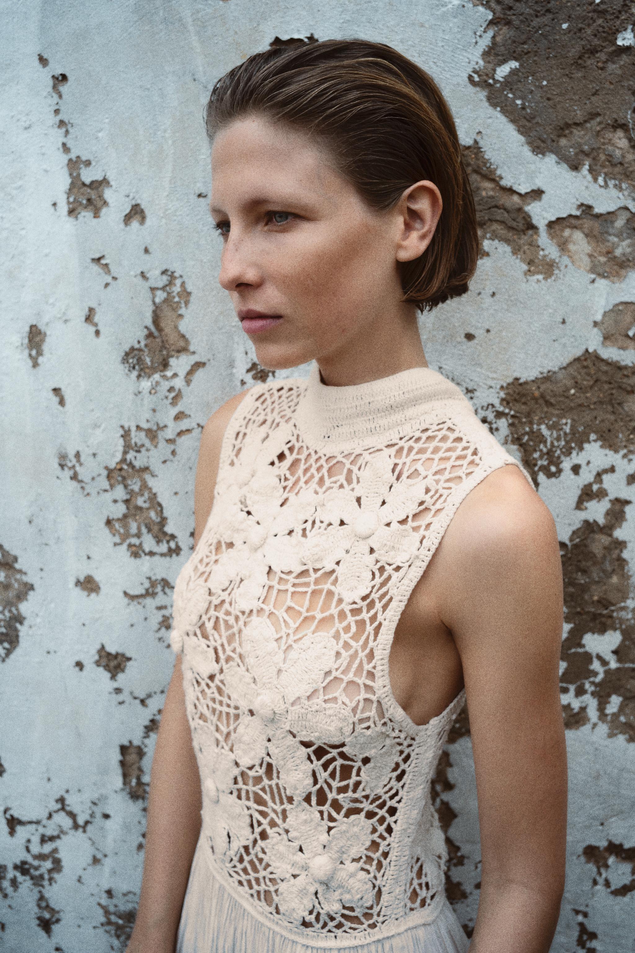 Floral Embroidery Combination Dress