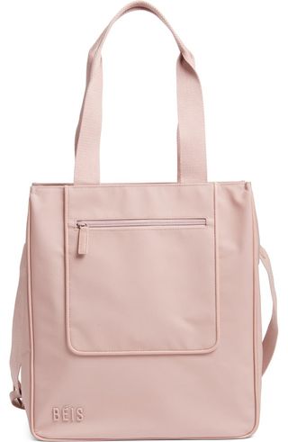 North/south Recycled Polyester Tote