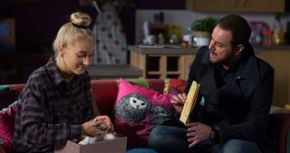 Will a reluctant Nancy be talked round when Mick shows her her mum Linda's box of memories from over the years?