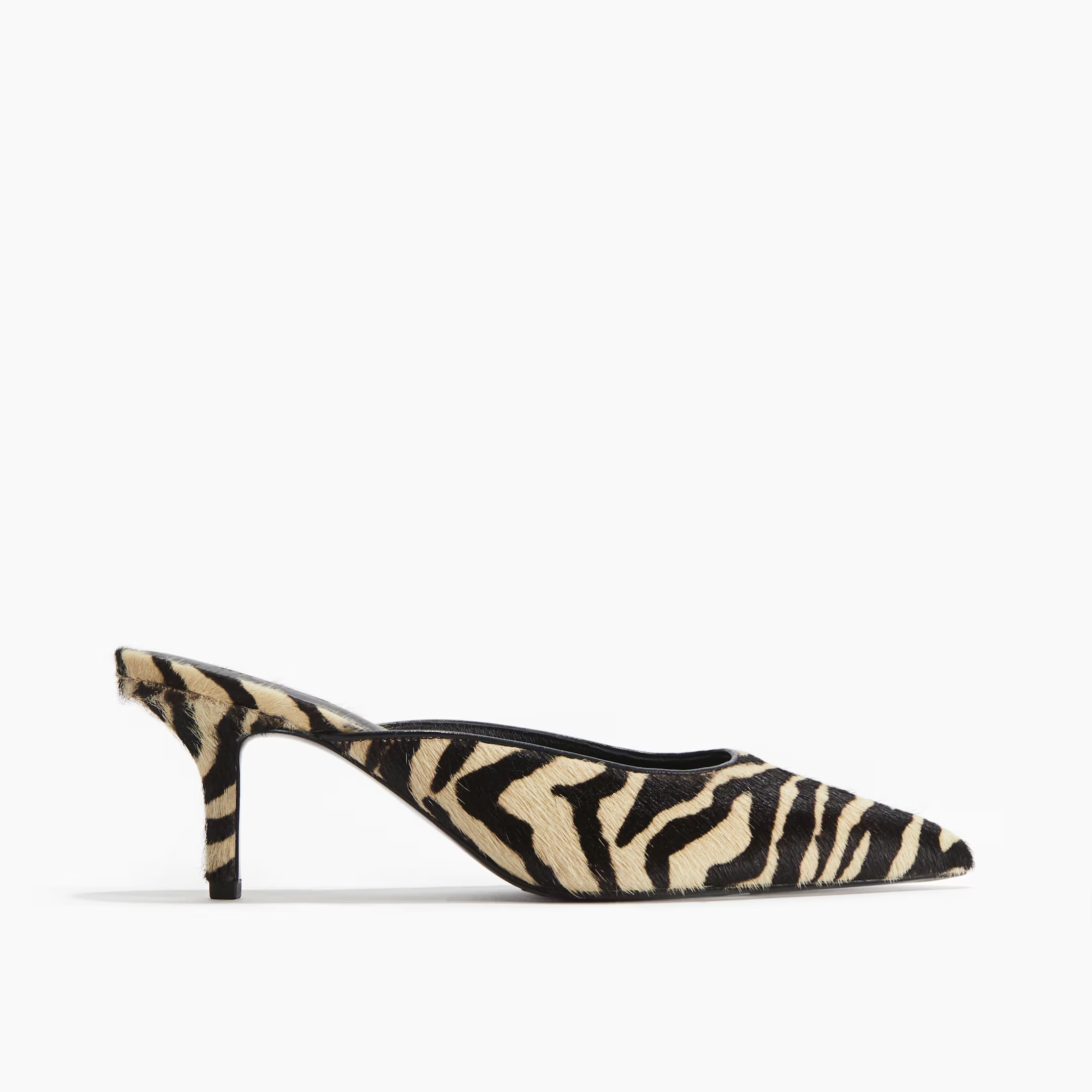 H&M, Heeled Leather Mules