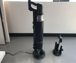 Samsung Bespoke Jet AI Vacuum on floor