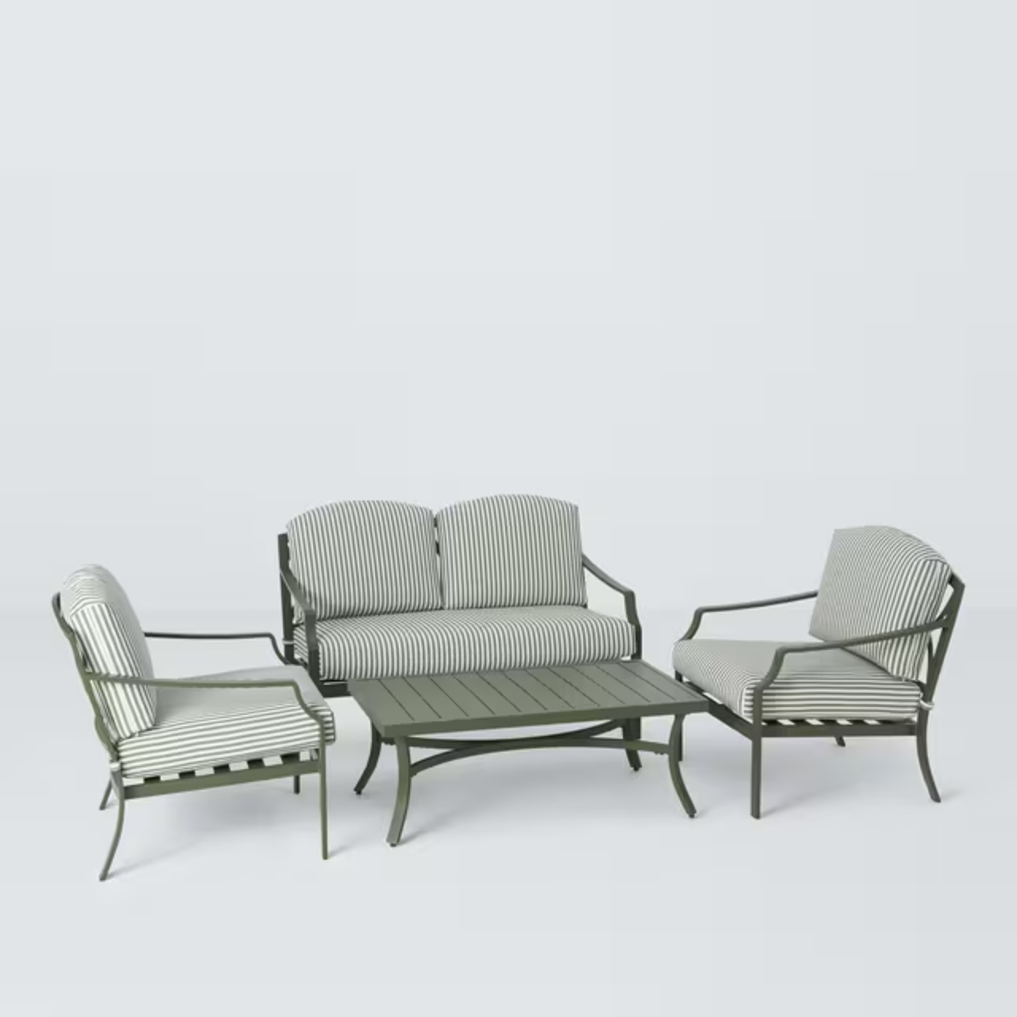 John Lewis Marlow Aluminium 4 Seater Garden Lounge Set