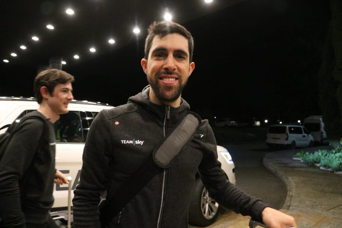 Jonathan Castroviejo is with the team in Colombia