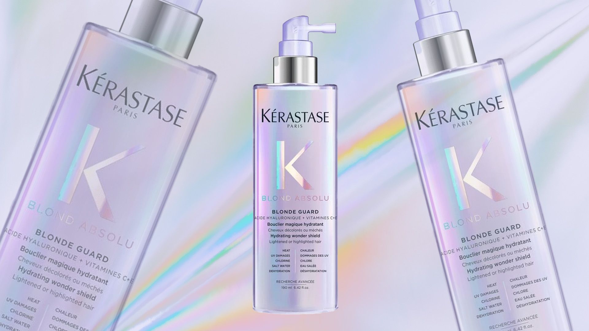 UV Rays, Chlorine, and Salt Water: This Kérastase Spray Shields Blondes From Summer's Biggest Hair Agitators