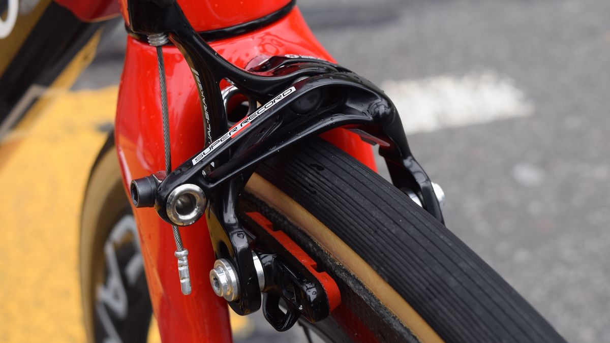 Campagnolo Super Record Skeleton brakes weigh in at 272 grams