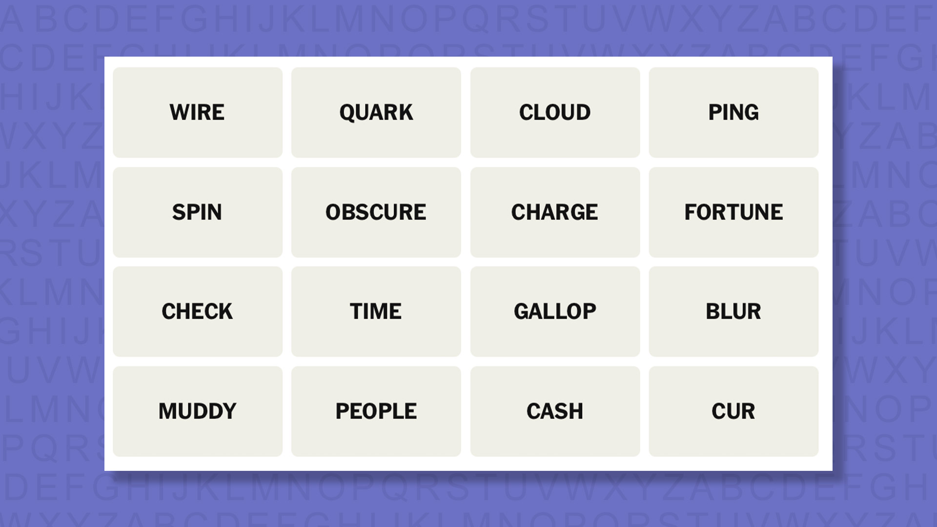 NYT Connections hints for game 1018 on a purple background