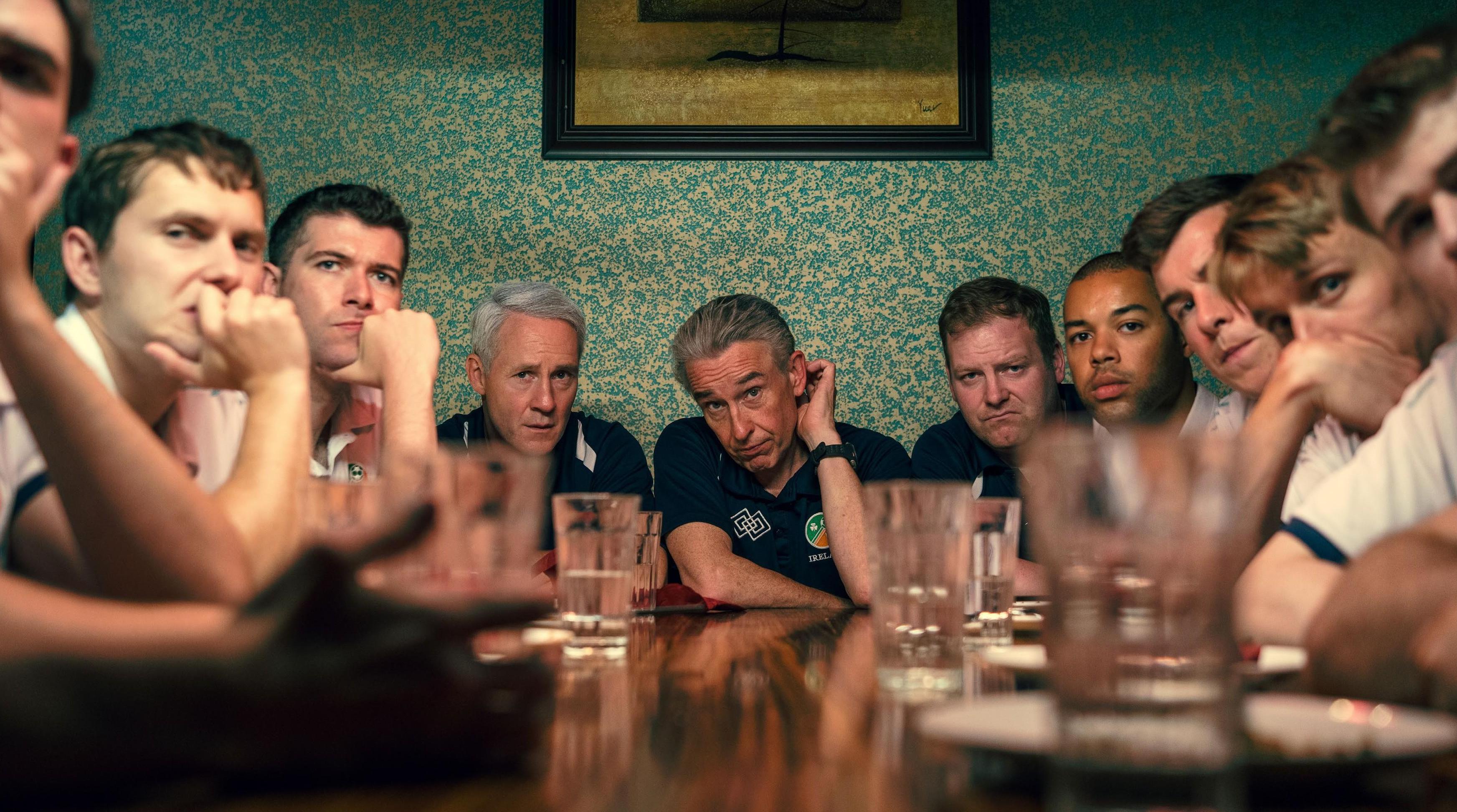 Mick McCarthy and others in Saipan