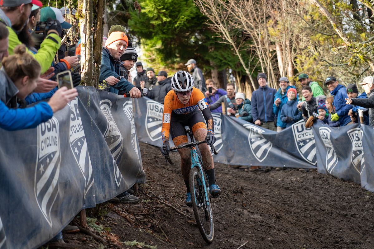 Clara Honsinger in action