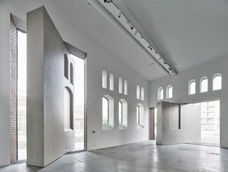 PLATO Ostrava Gallery by KWK Promes inside a white gallery