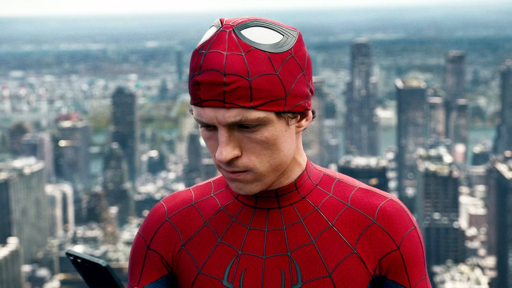 Tom Holland as Peter Parker / Spider-Man in "Spider-Man: Brand New Day" trailer