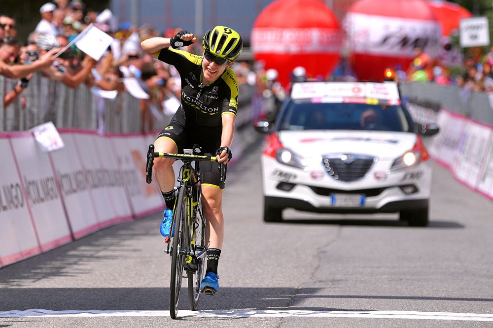 Amanda Spratt (Mitchelton-Scott) wins stage 6 at the Giro Rosa