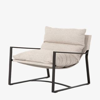 Ismay Sling Chair in neutral color