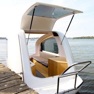 boat with seat storage