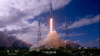 SpaceX launched 60 Starlink satellites into orbit on its most flown Falcon 9 rocket yet, which made its fourth launch and landing, on Nov. 11, 2019.