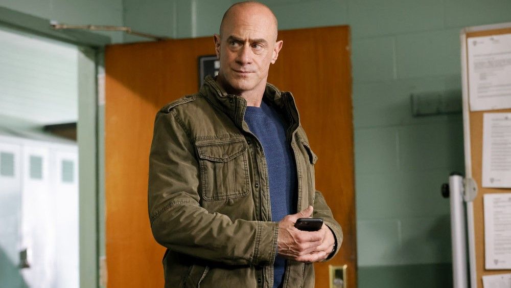 Christopher Meloni as Det. Elliot Stabler on Law &amp; Order: Organized Crime