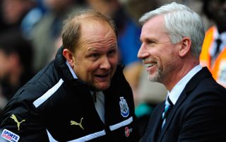 Andy Woodman and Alan Pardew worked closely during their time together at St James' Park