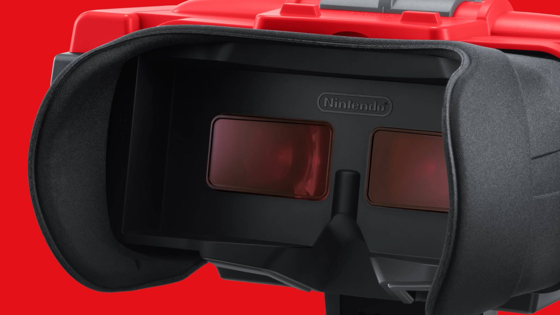 The re-released Switch/Switch 2 Virtual Boy accessory seen in Nintendo's reveal footage.