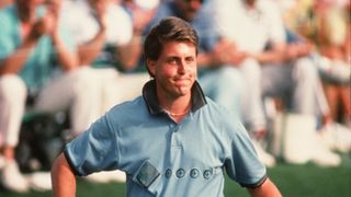 Phil Mickelson at the 1991 Masters