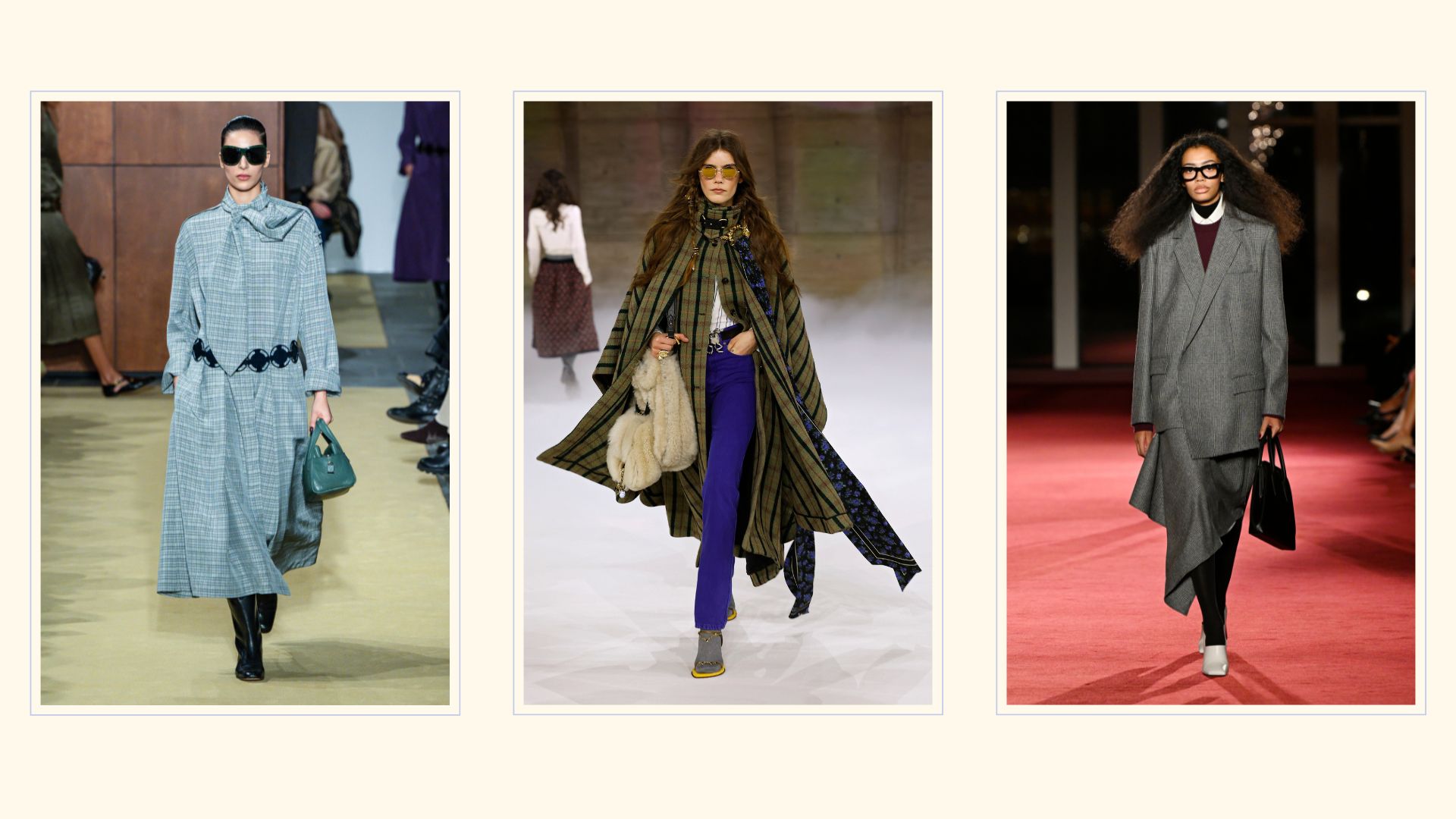Tory Burch, Chloe, Michael Kors models on the runway for a/w 2026